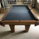 Brunswick Oak Pool Table