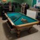 8ft Oak Pool Table