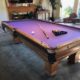 Refurbished 1905 Brunswick Newport Pool Table