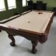 8ft Brunswick Pool Table with Ping Pong Table Top