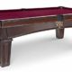 8 ft Olhausen Billiards Belmont Pool Table Includes a Pool Lamp and All Playing Essentials